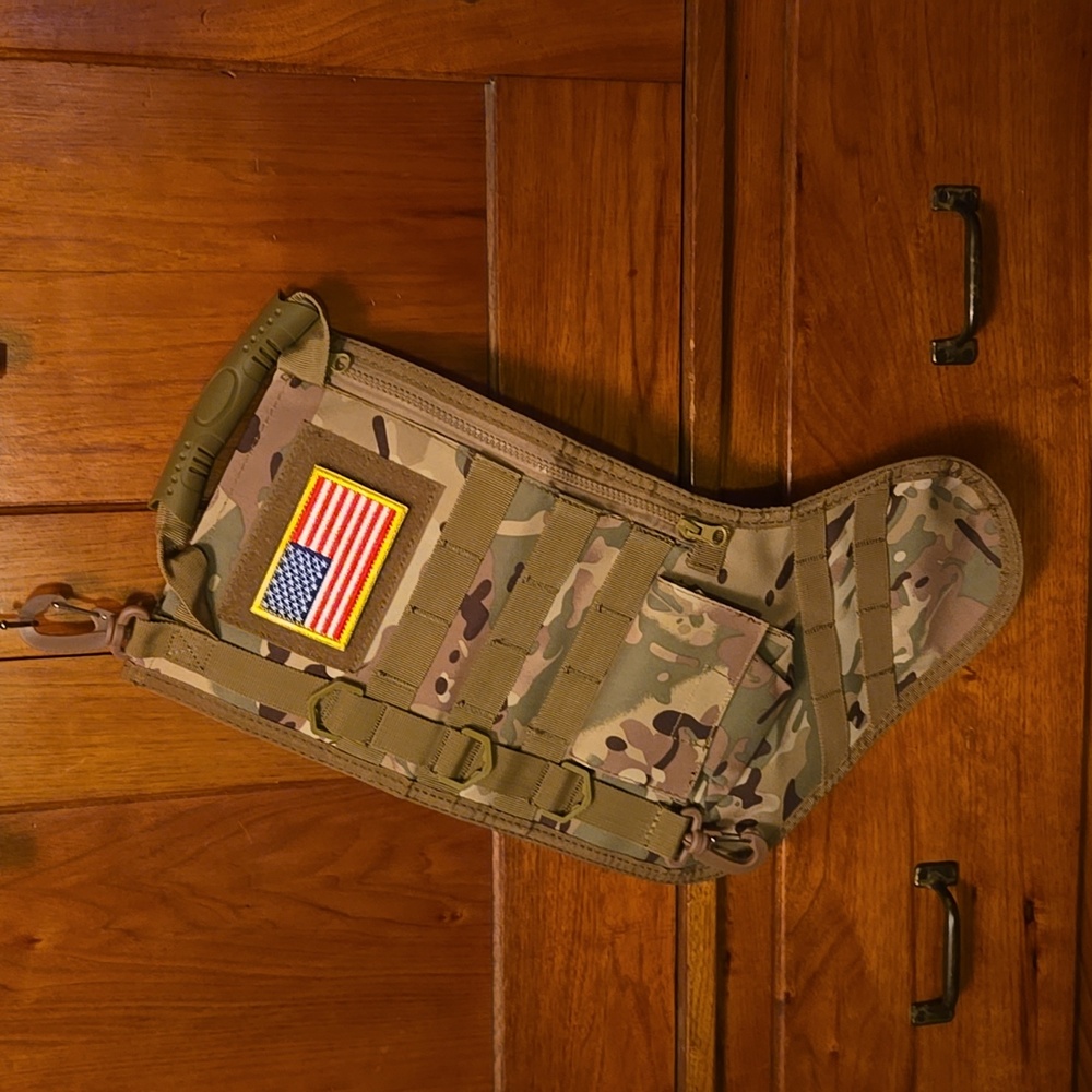Speed Track Chamo Tactical Christmas Stocking